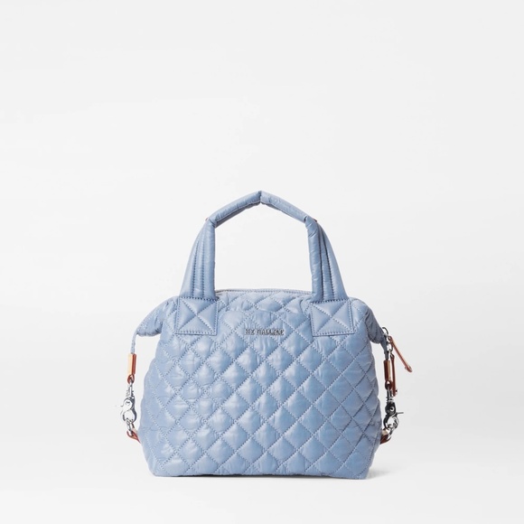 MZ Wallace Small Sutton Deluxe in Stone Blue - Picture 1 of 12